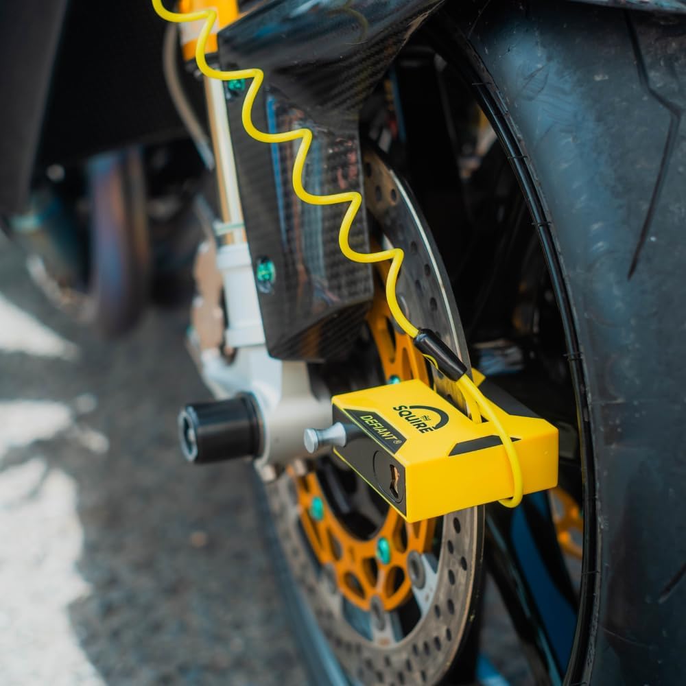 Squire Defiant Motorcycle Security Disc Lock 25mm