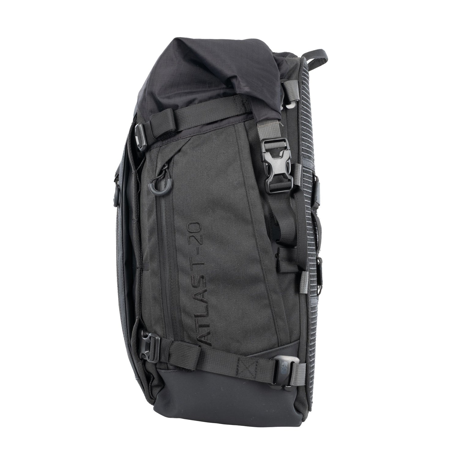 Oxford Atlas T-20 Advanced Tourpack Motorcycle Motorbike Luggage Tail Bag 20L Black