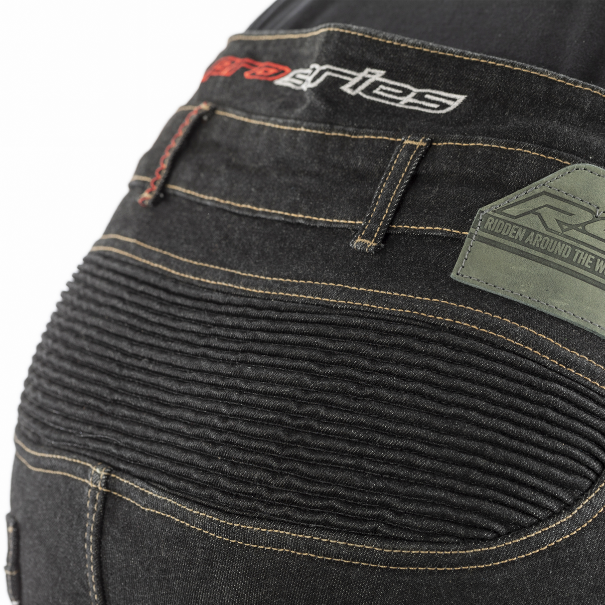 RST Tech Pro CE Mens Textile Motorcycle Jeans AAA Black