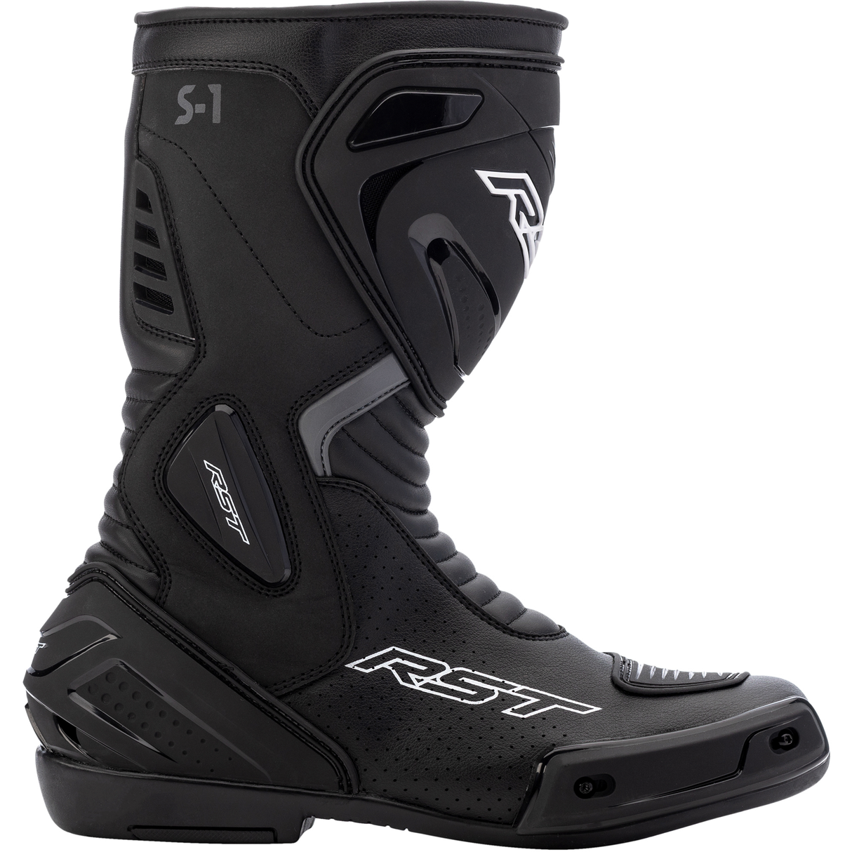 RST S1 Mens CE Motorcycle Boots Black