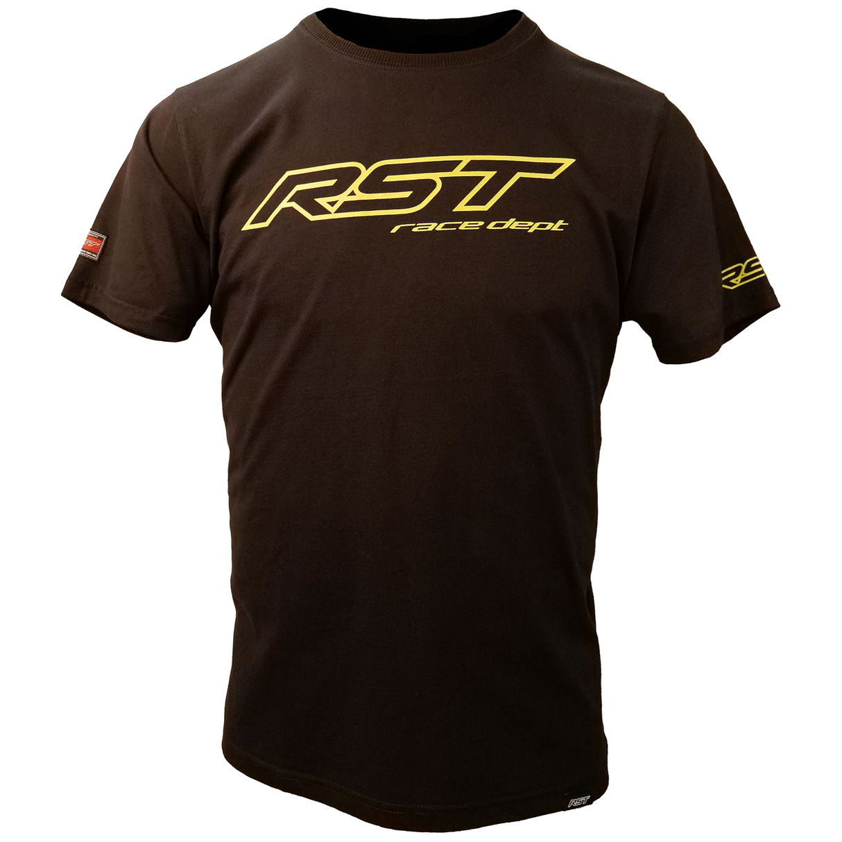RST Race Dept Logo Mens T-Shirt - Yellow