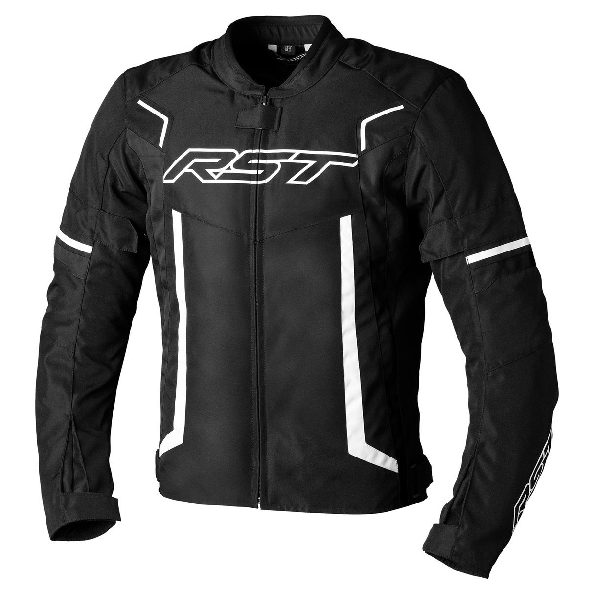 RST Pilot Evo CE Mens Textile Motorcycle Jacket - Black/White