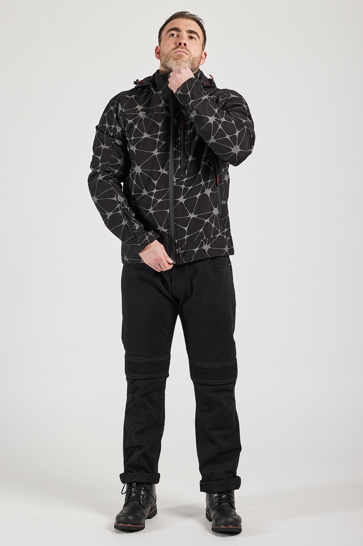 RST Havoc CE Mens Textile Armoured Hoodie Jacket