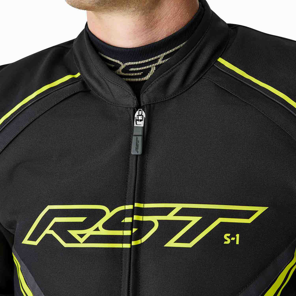 RST S1 D3O Motorcycle Textile Jacket - Yellow
