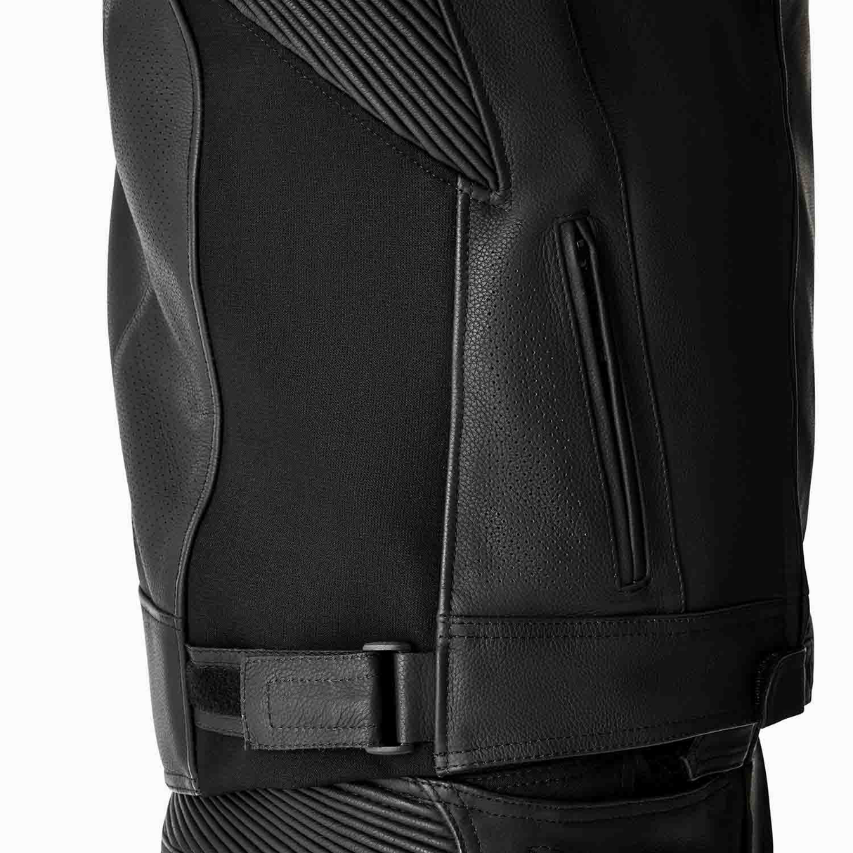 RST Tractech Evo D3O Motorcycle Leather Jacket - Black