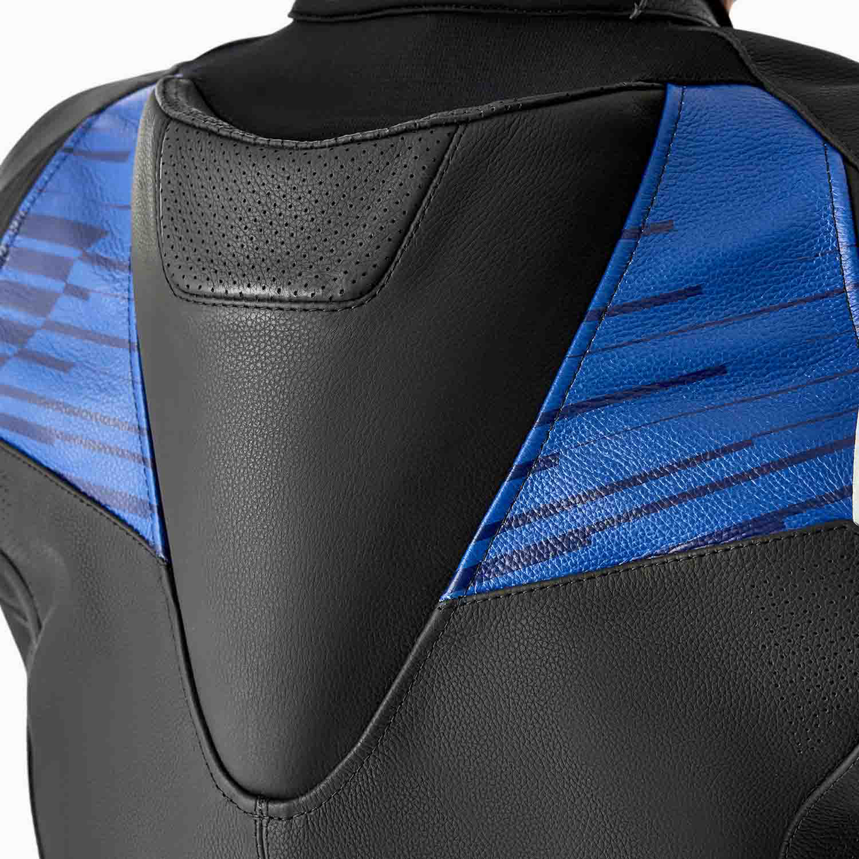 RST Tractech Evo D3O Motorcycle Leather Jacket - Blue