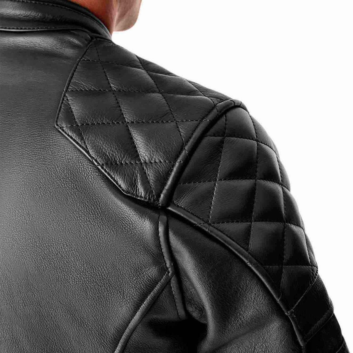 RST Hillberry D3O Motorcycle Leather Jacket - Black