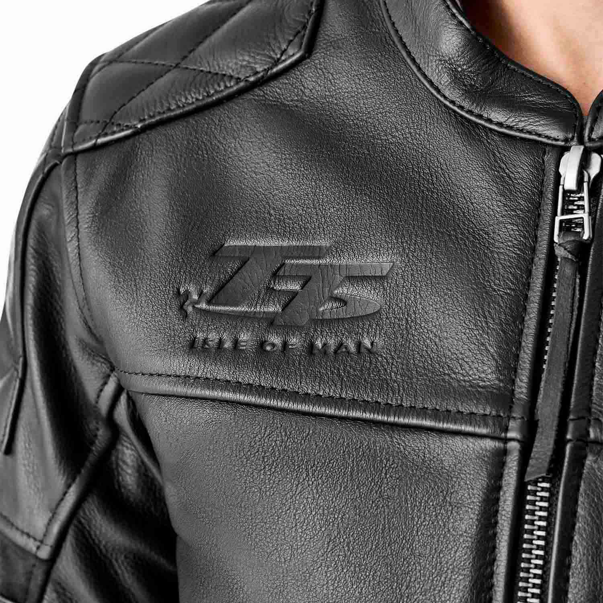 RST Hillberry D3O Motorcycle Leather Jacket - Black
