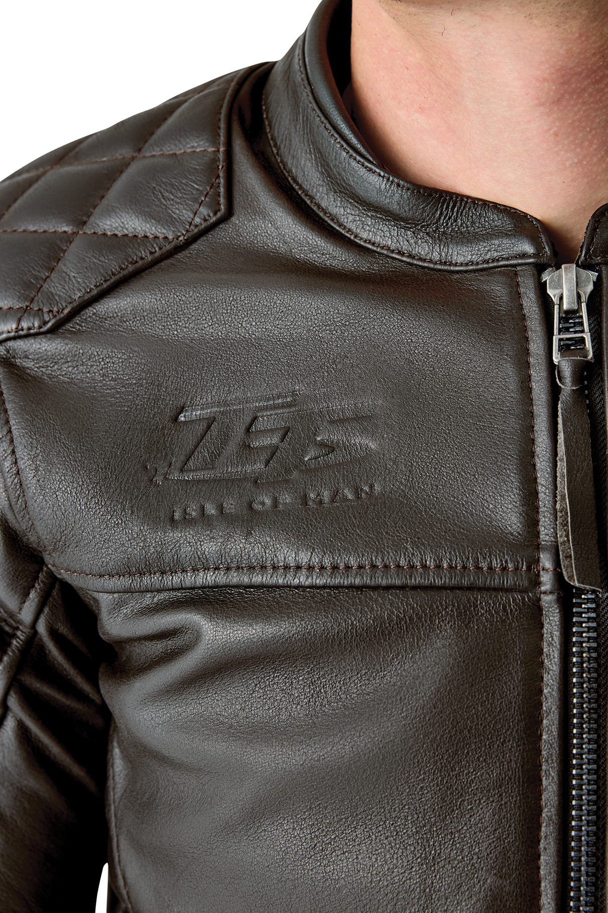 RST Hillberry D3O Motorcycle Leather Jacket - Brown