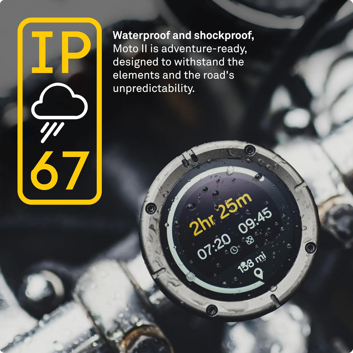 Beeline Moto II Next Gen Motorcycle GPS Tracker Satnav