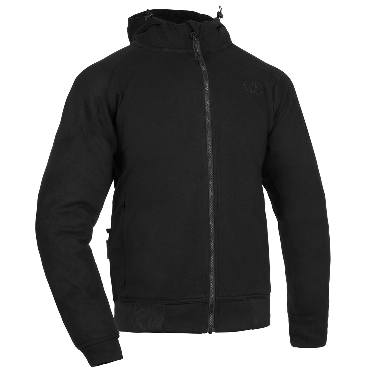 Oxford Armourlite AA Lockon Motorcycle Armoured Mens Hoodie Black