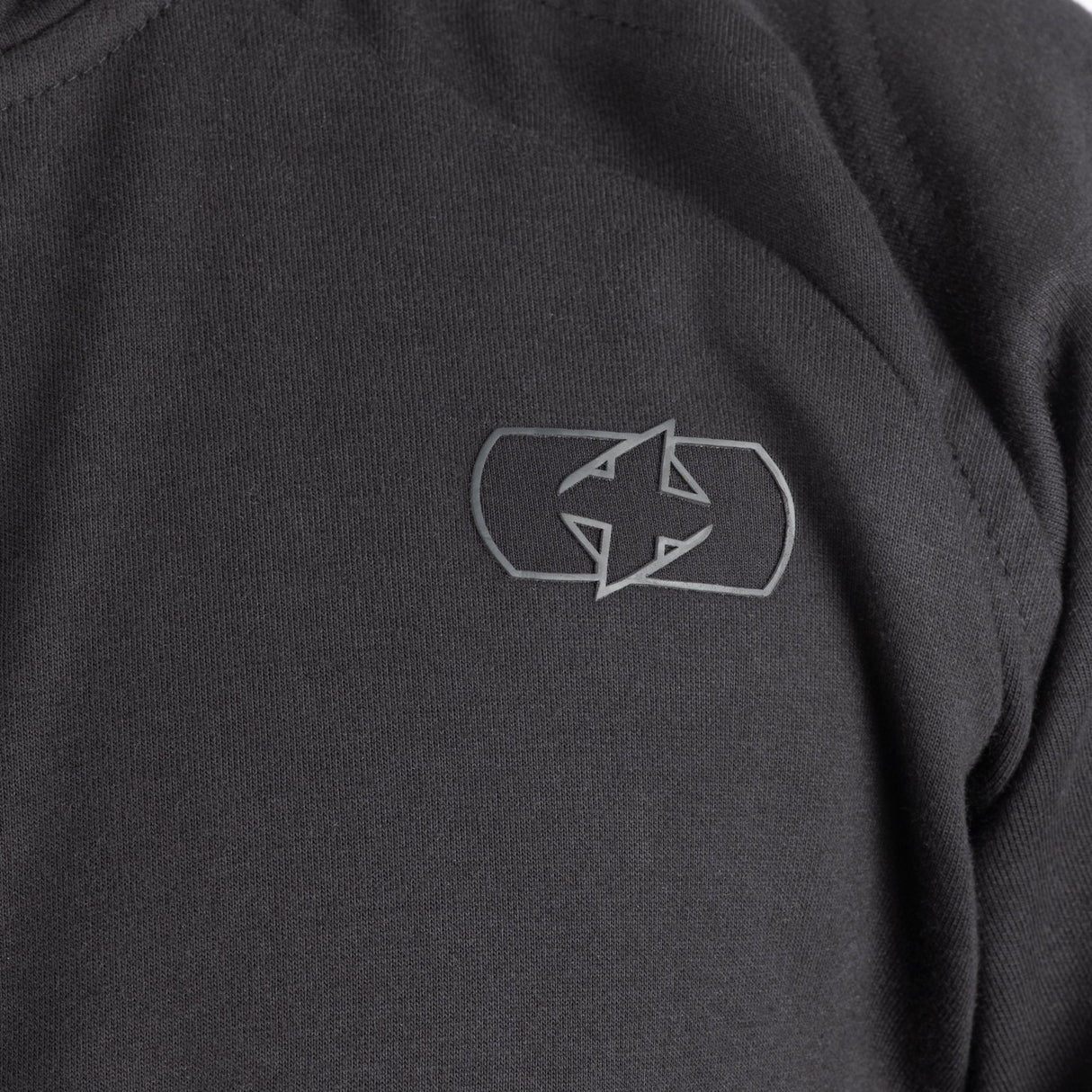 Oxford Armourlite AA Contour Motorcycle Armoured Womens Hoodie Black