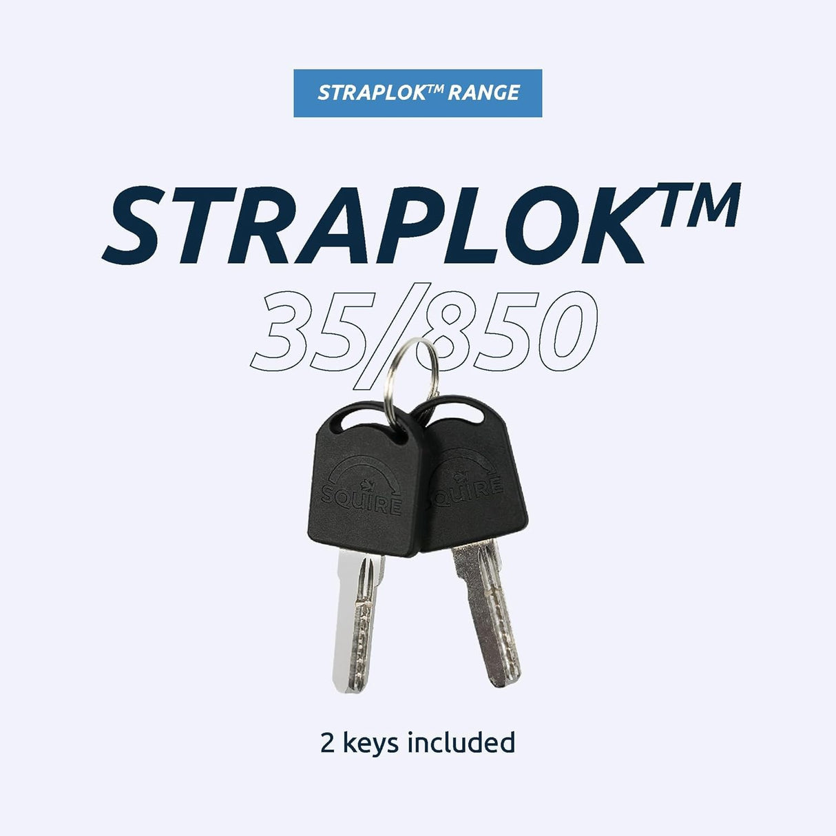 Squire Straplok 35/850 Wearable Motorcycle Bike Strap Security Lock 850mm