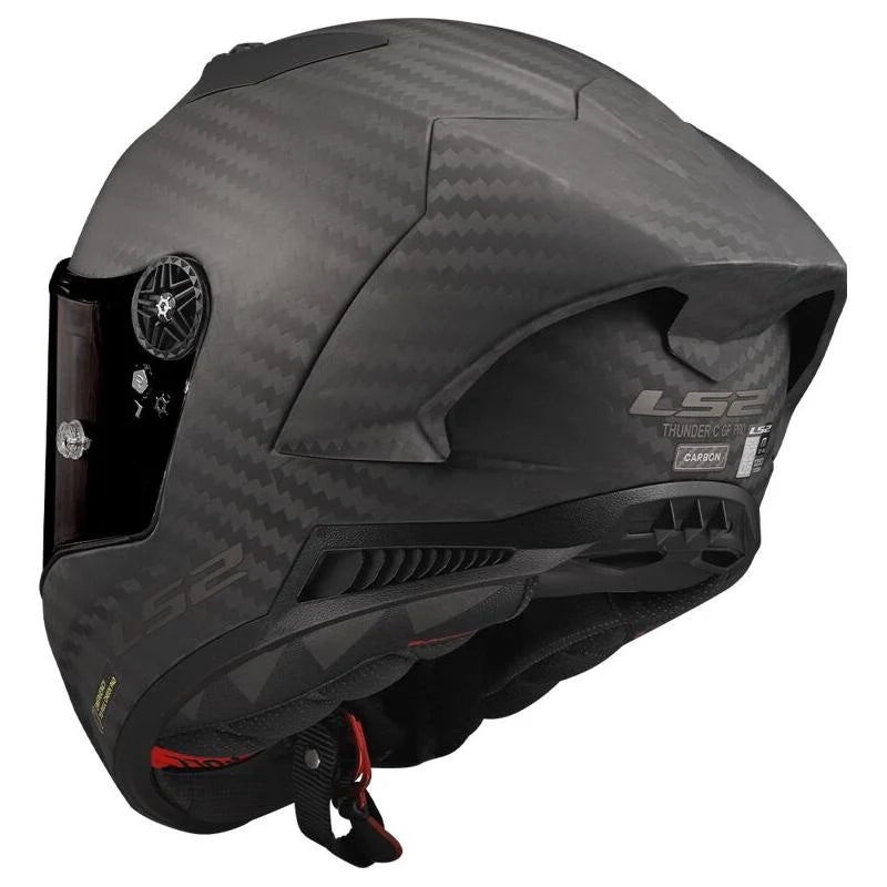 LS2 FF805 Thunder GP Aero Pro Fim Route Matt Carbon Motorcycle Helmet