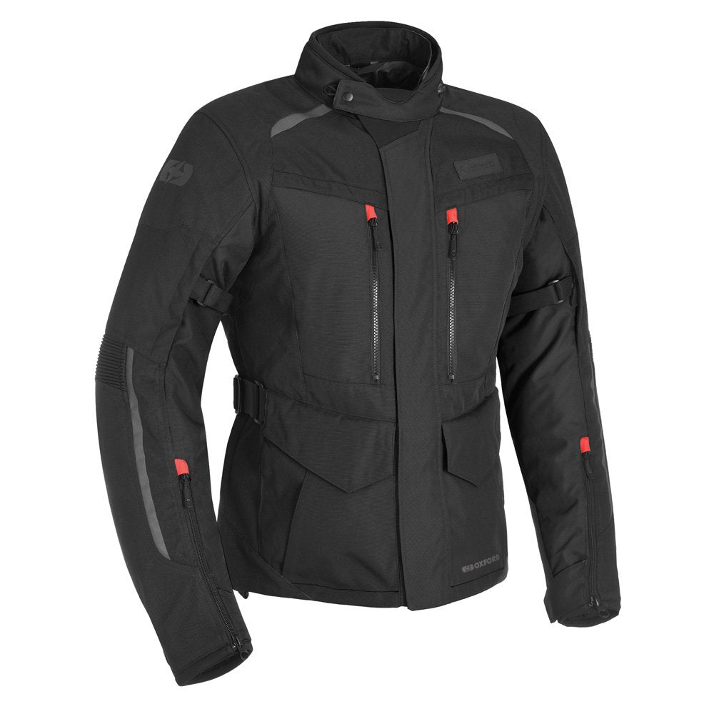 Oxford Continental Advanced Motorcycle Jacket Tech Black
