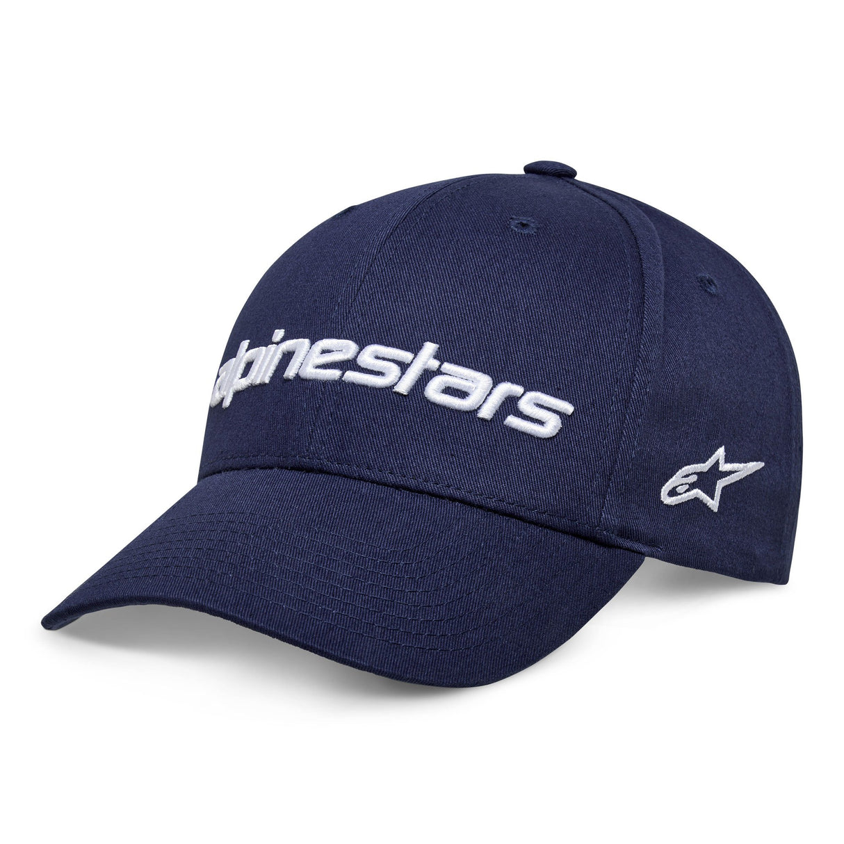 Alpinestars Linear Wordmark 2.0 Hat Baseball Blue White