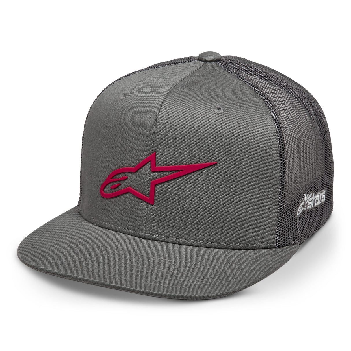 Alpinestars 3D Ageless Trucker Hat Grey Red