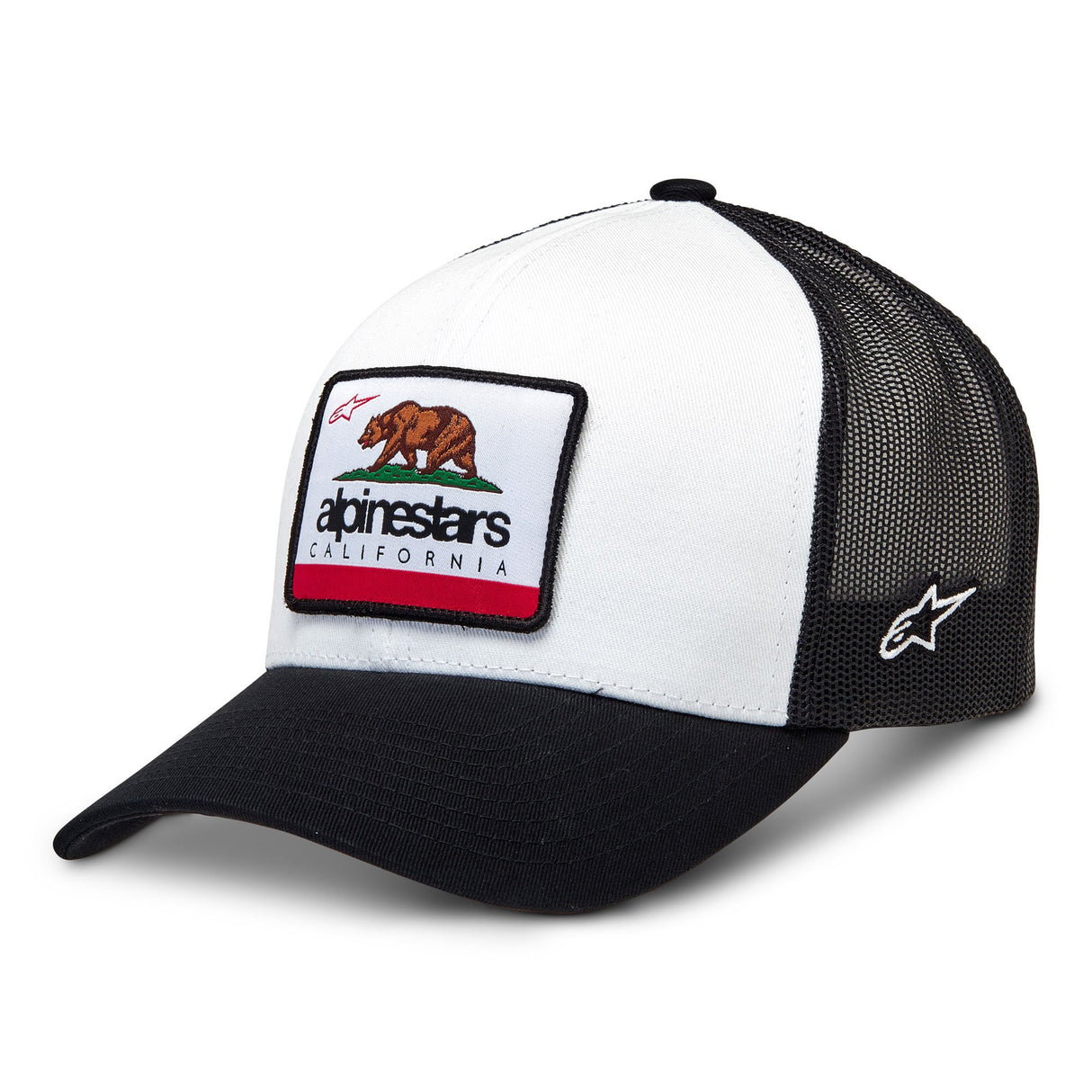 Alpinestars Cali 2.0 Hat Baseball Cap White Black