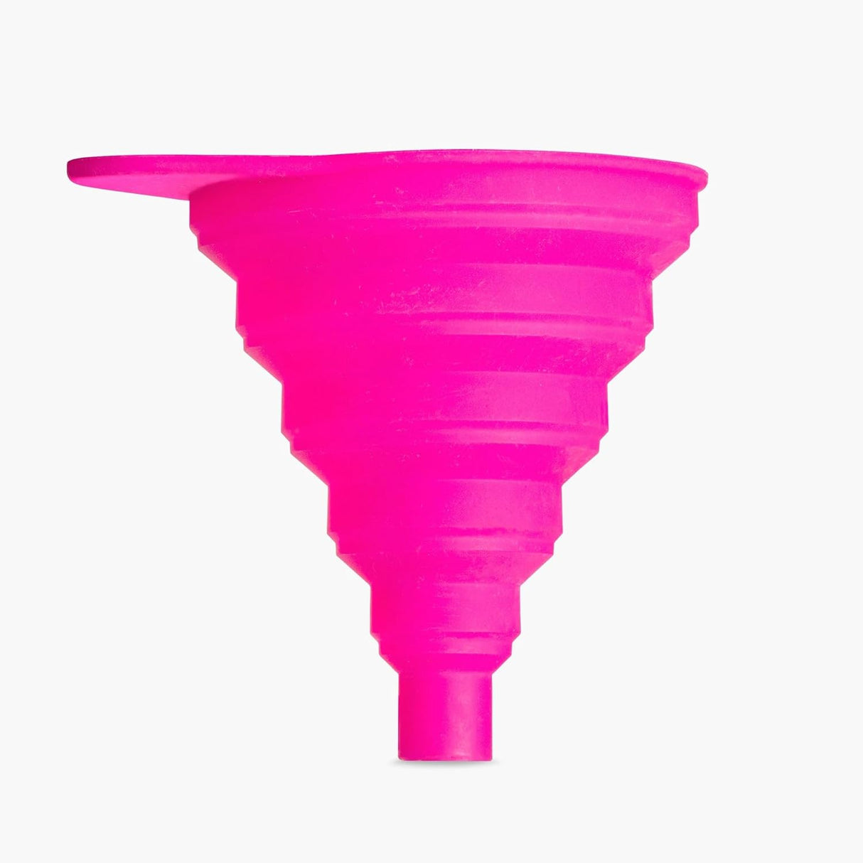 Muc-Off Motorcycle Motorbike Collapsible Silicone Funnel Pink