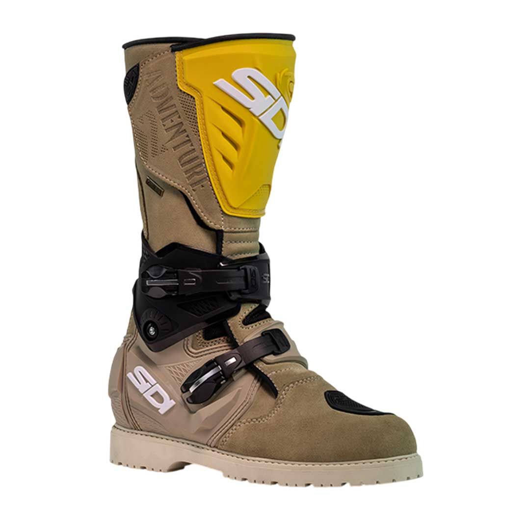 Sidi Adventure 2 Gore-Tex Motorcycle Boots Sand/Ochre