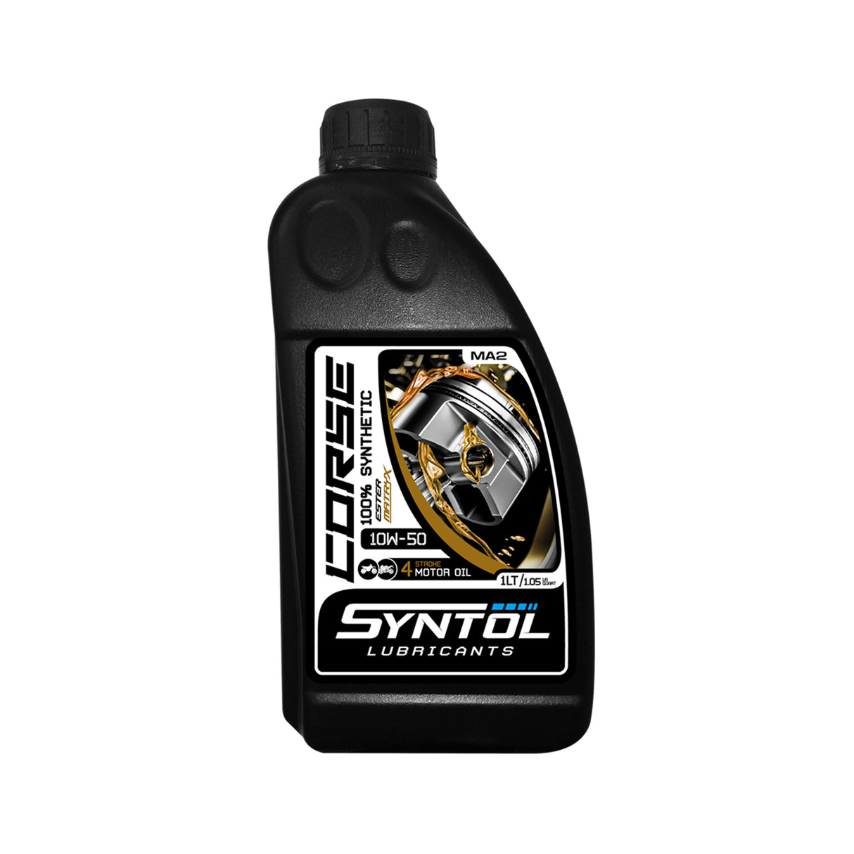 Syntol Corse 4T 10W-50 Fully Synthetic Motorcycle Oil 1 Litre