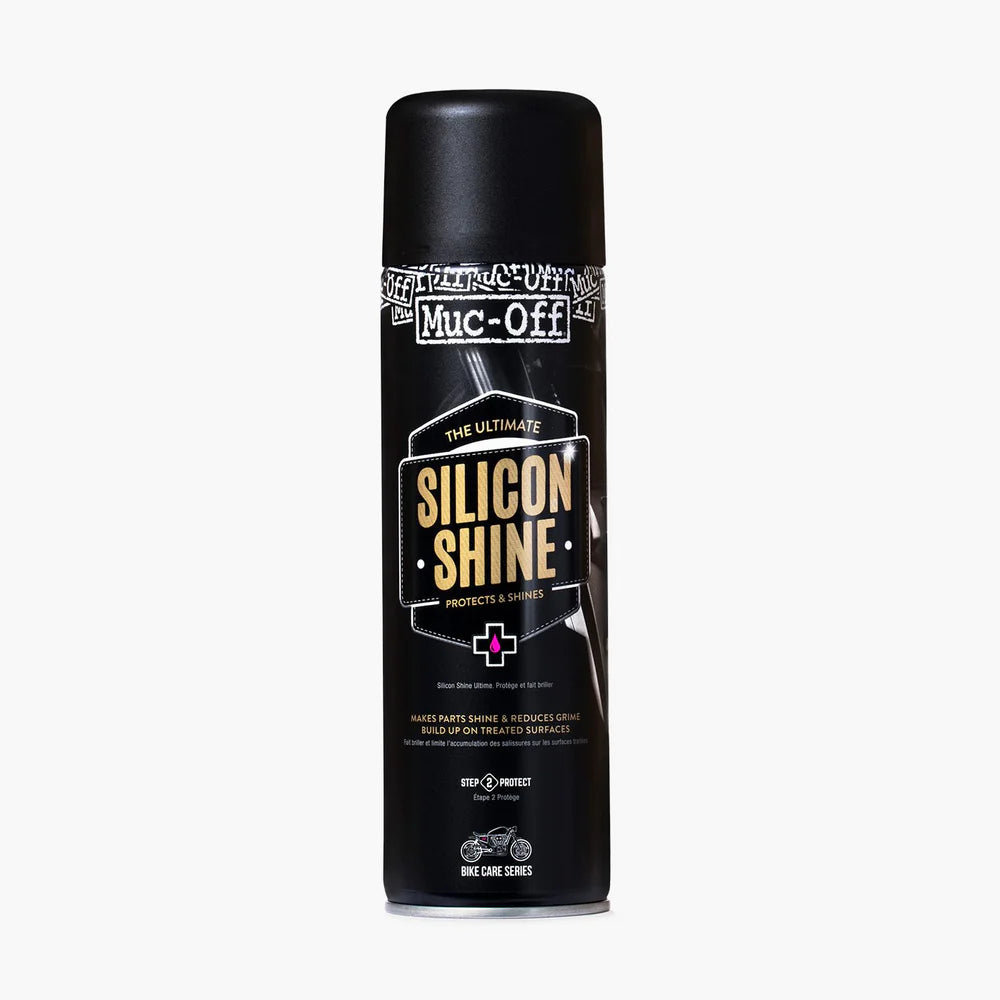 Muc-Off Motorcycle Motorbike Silicon Shine Spray - 500ml
