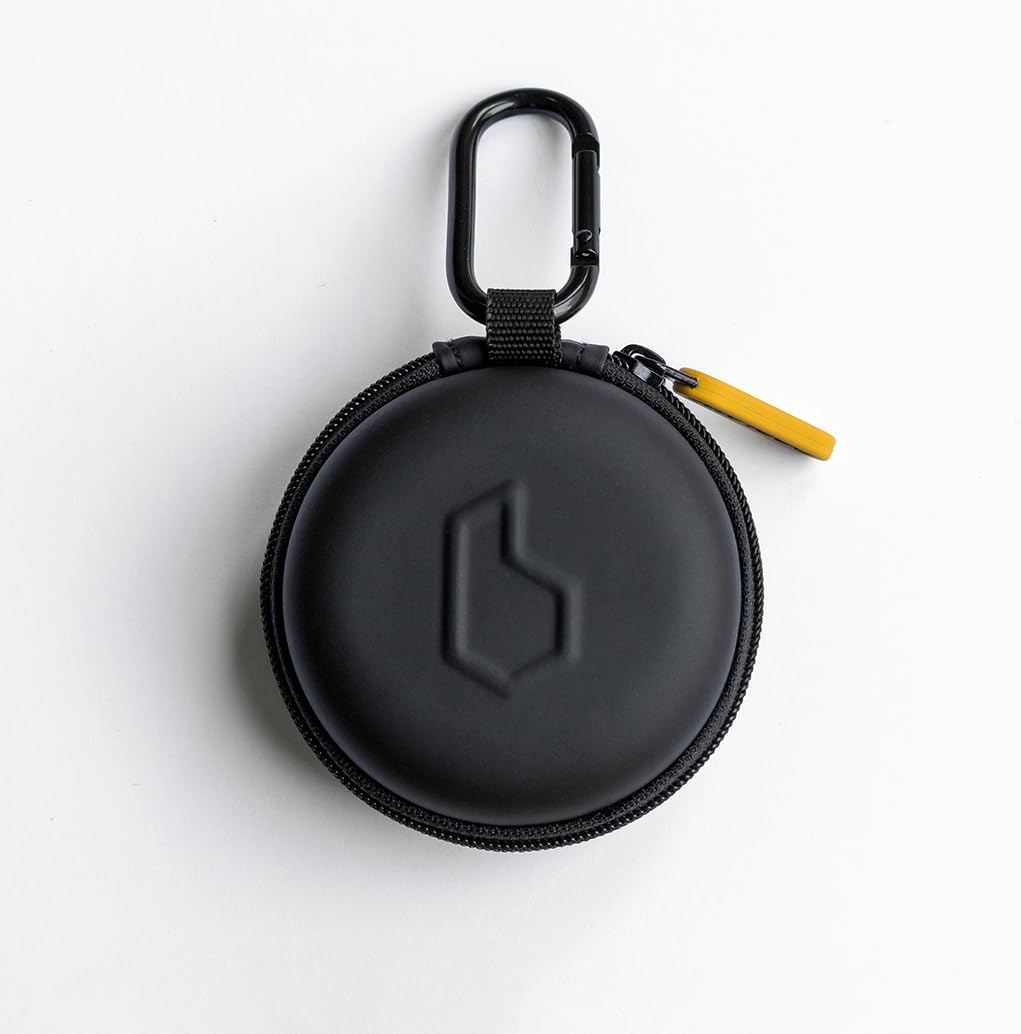 Moto II Carry Case Durable EVA Protective Hard Case with Padded Interior & Carabiner Clip