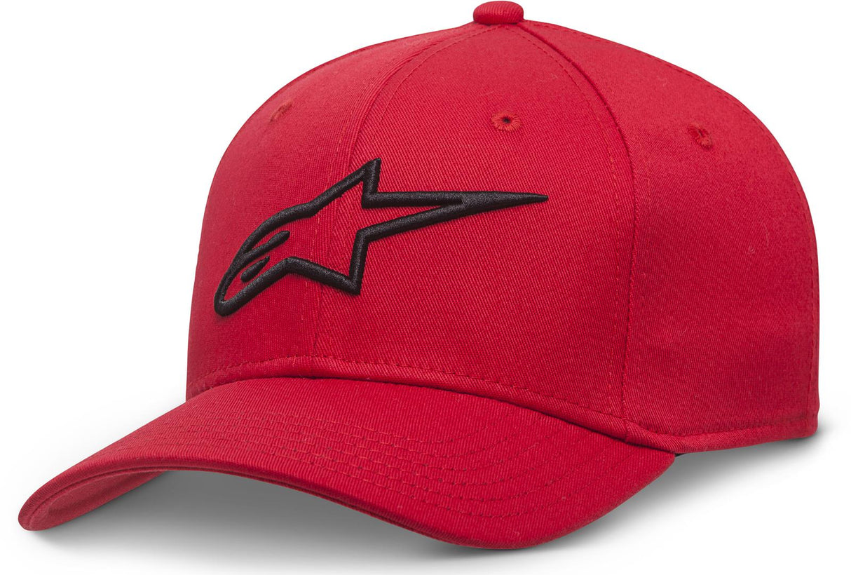 Alpinestars Ageless Curve Hat Baseball Cap Red S/M