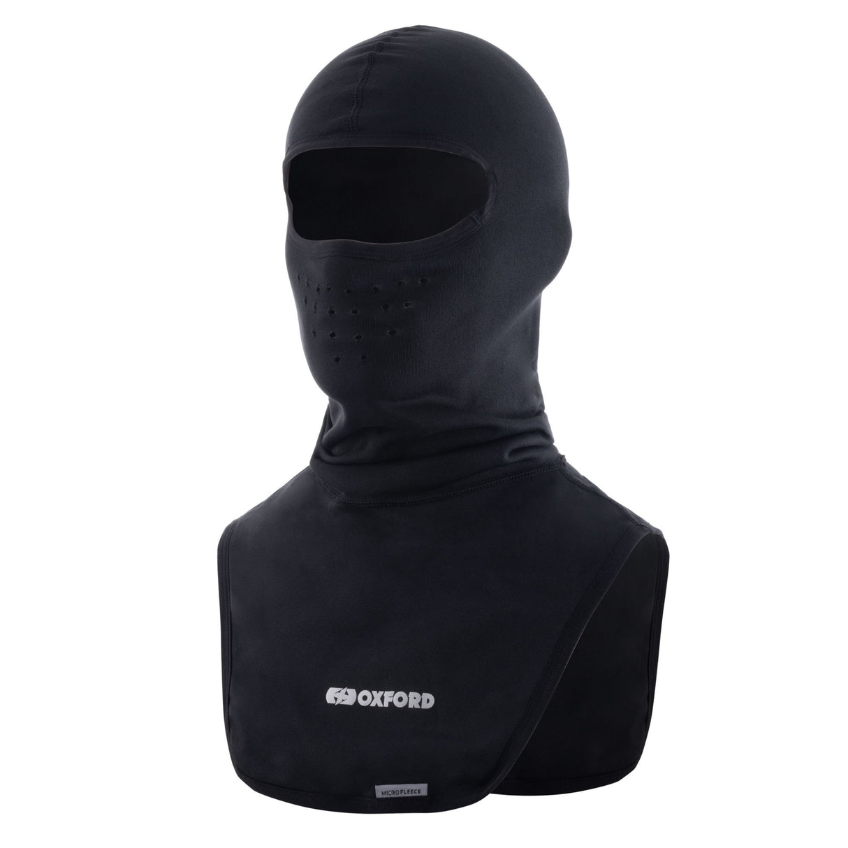 Oxford Deluxe Motorcycle Balaclava Micro Fleece Black