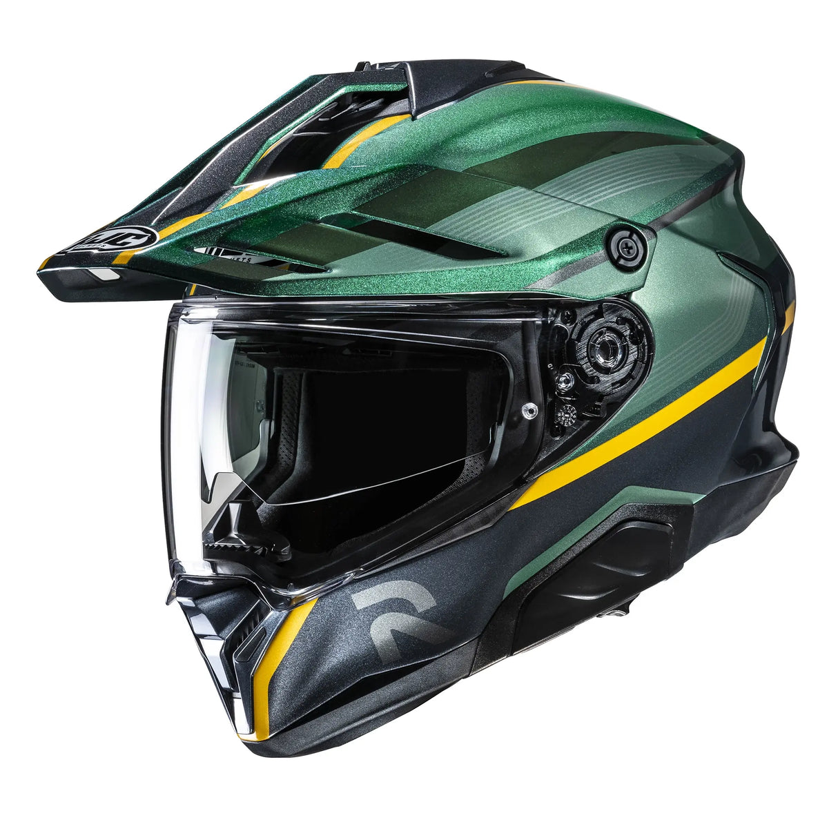 HJC RPHA 60 Abre Adventure Motorcycle Helmet Green