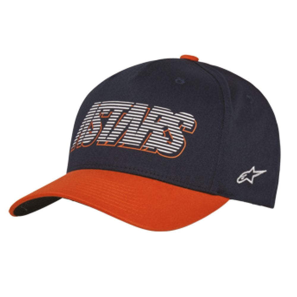 Alpinestars Lanes Hat Baseball Cap Blue Orange