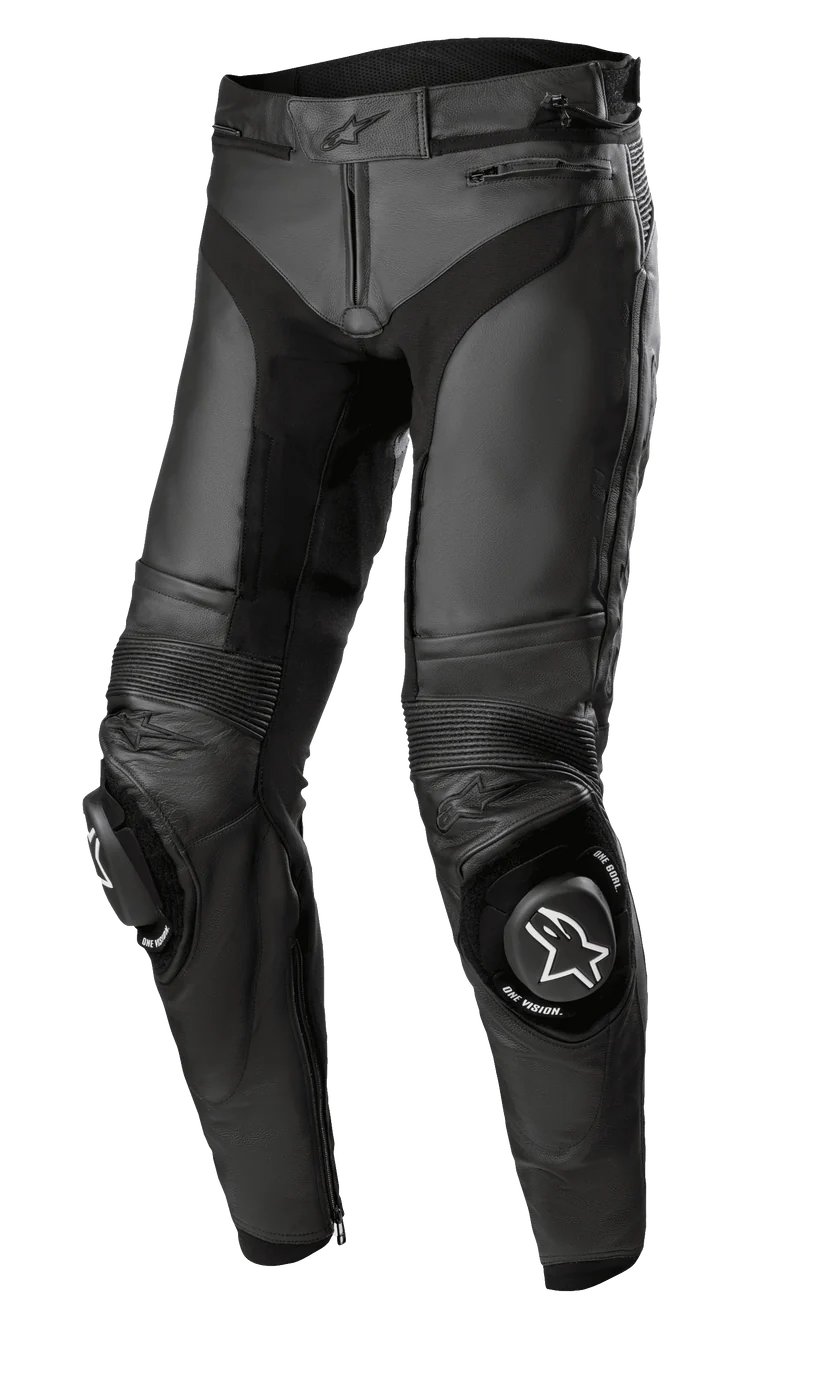 Alpinestars Missile V3 Armoured Leather Trousers Short Leg Black