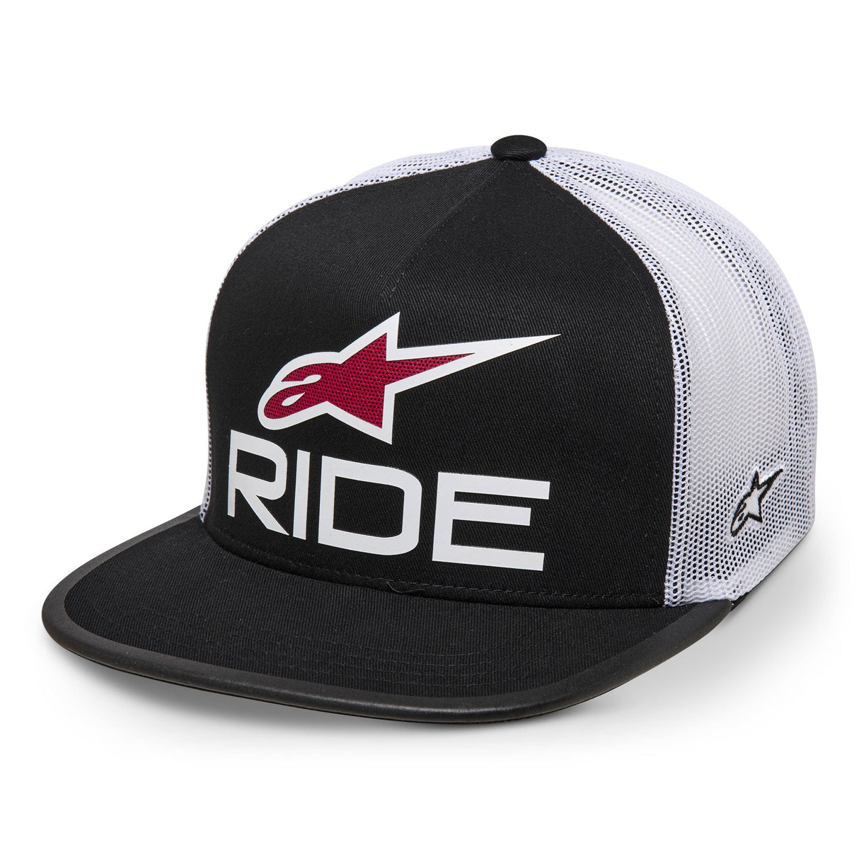 Alpinestars Ride 4.0 Trucker Hat Black White Red