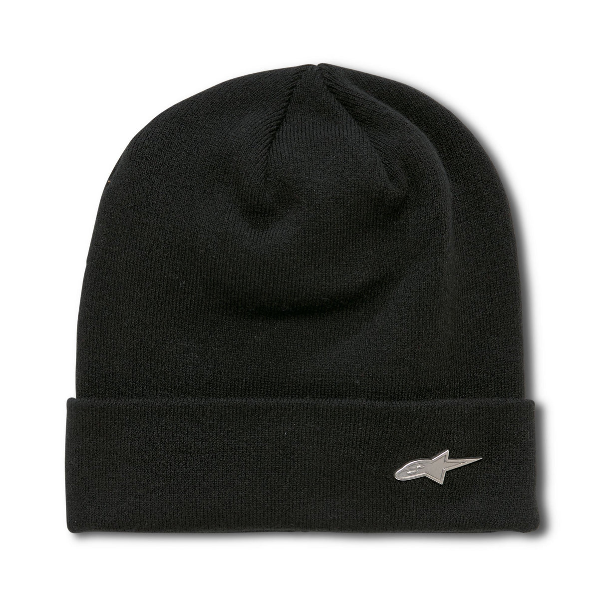 Alpinestars Metal Logo Cuff Beanie Hat Black