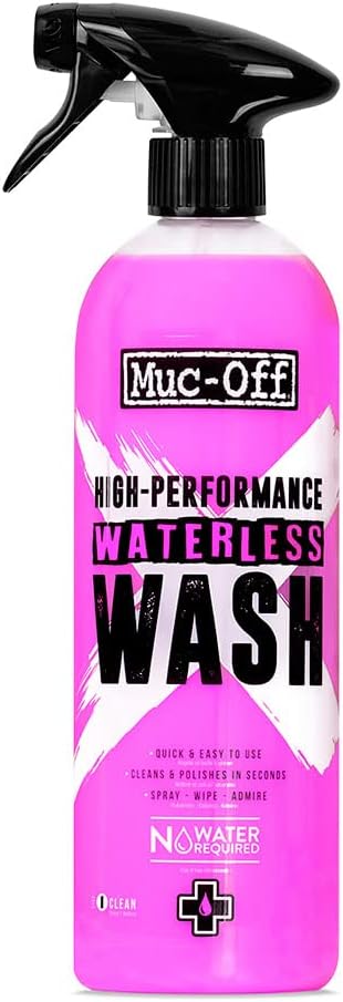 Muc-Off 1132 Waterless Wash Motorcycle Bike Cleaner Spray 750ml