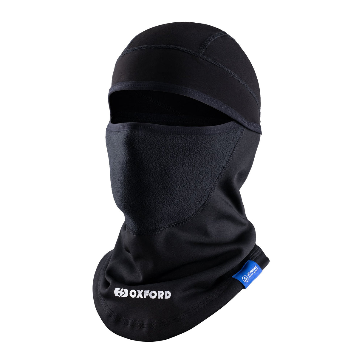 Oxford Advanced Windproof Motorcycle Balaclava Black