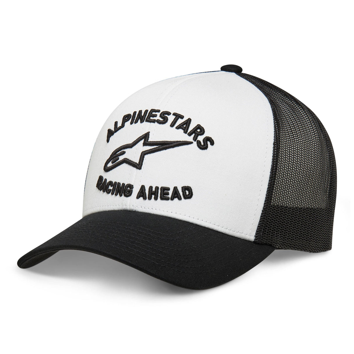 Alpinestars Triple Trucker Hat White Black