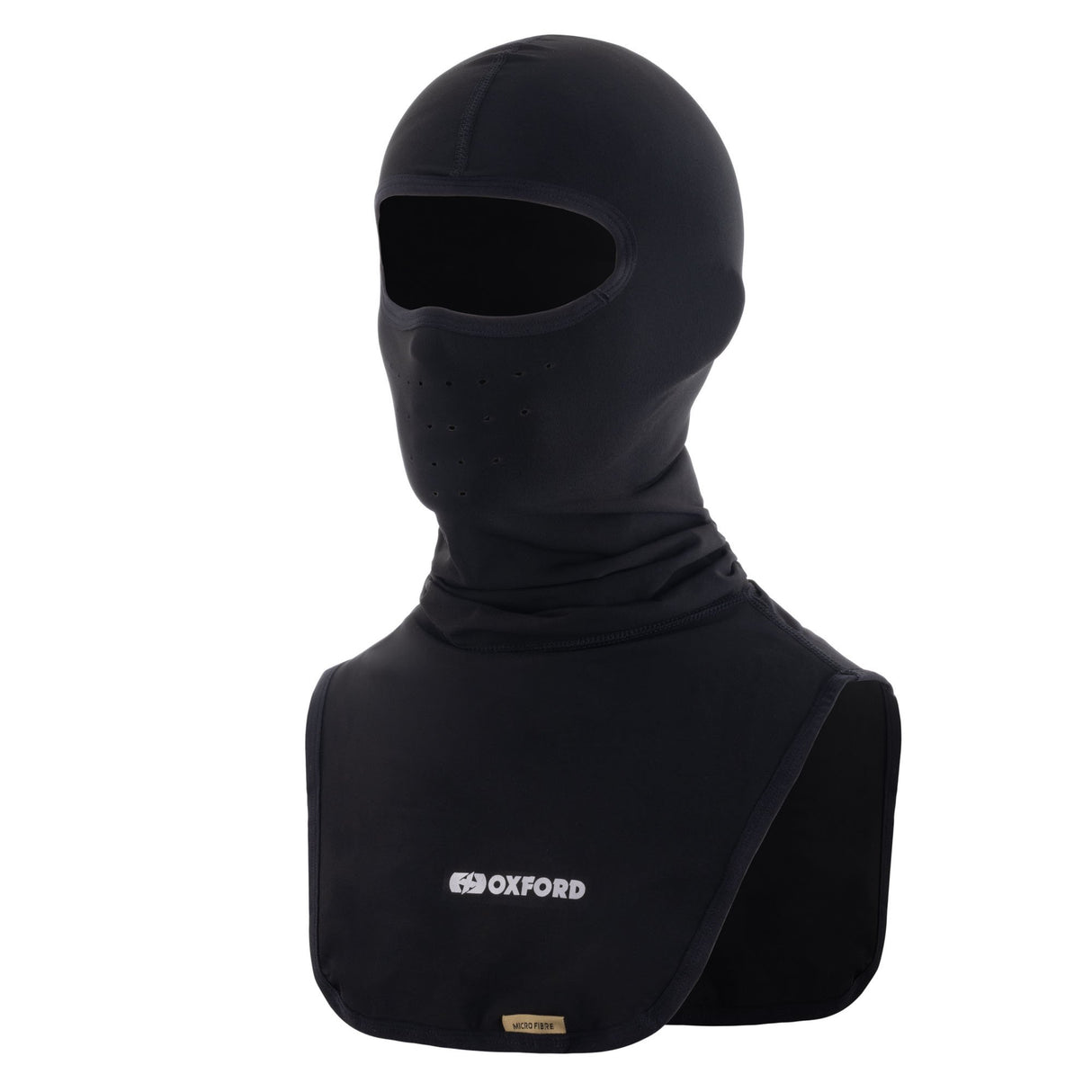 Oxford Deluxe Motorcycle Balaclava Micro Fibre Black