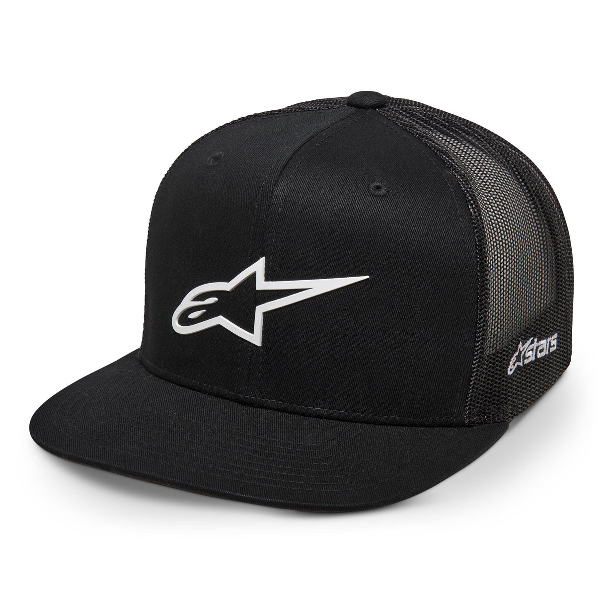 Alpinestars 3D Ageless Trucker Hat Black White