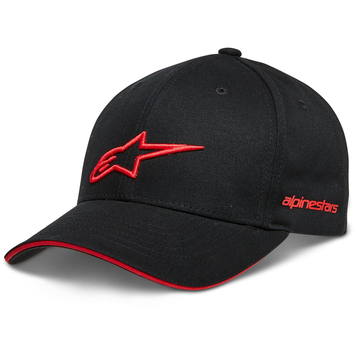 Alpinestars Rostrum Hat Baseball Cap Black Red