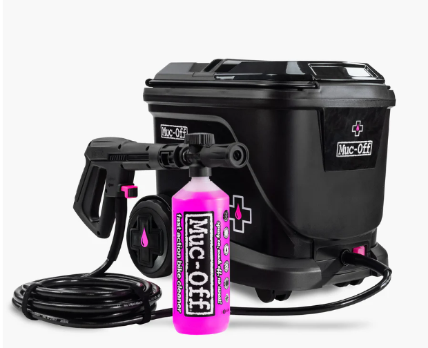 Muc-Off Battery Operated Mobile Pressure Washer Motorcycle Bicycle Starter Bundle