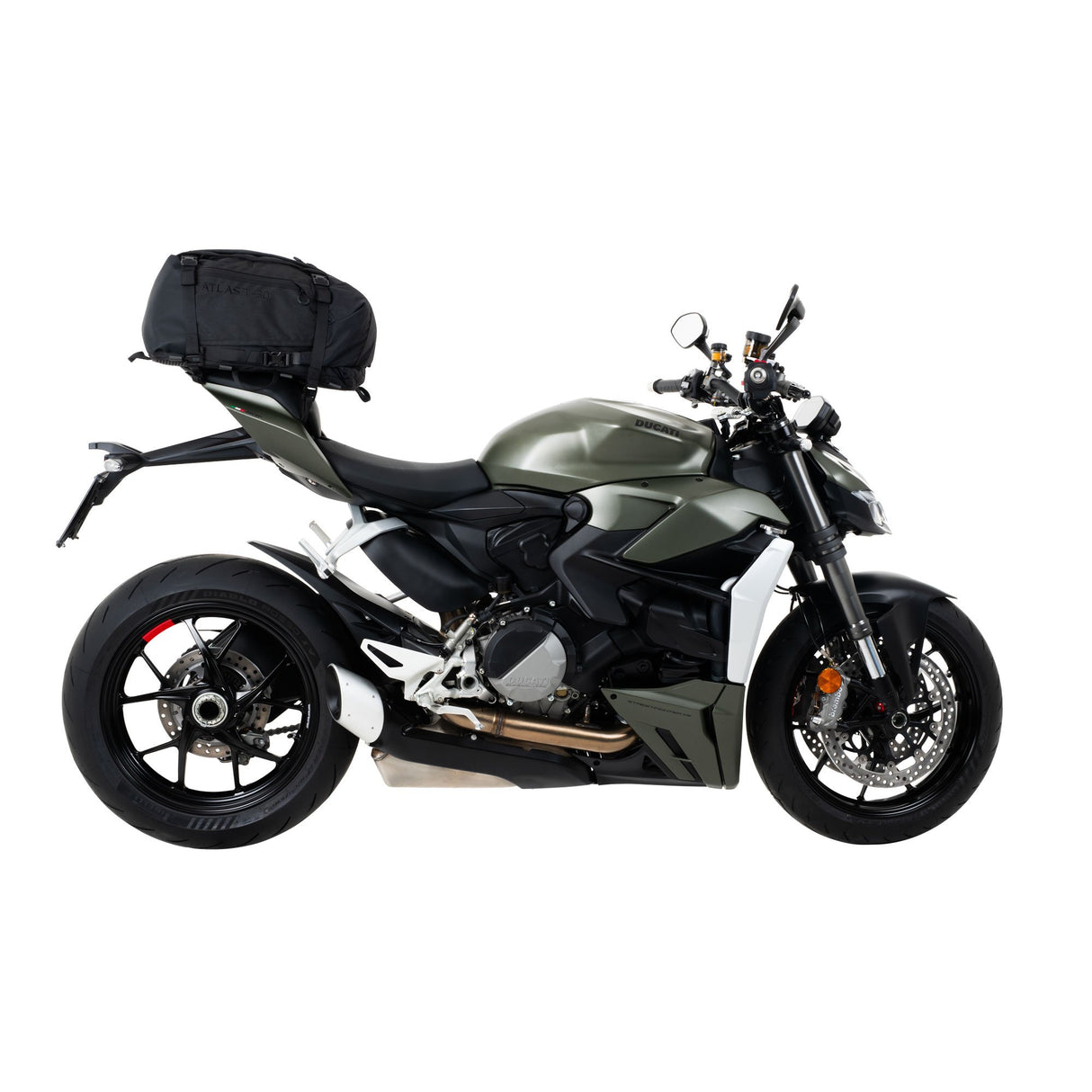 Oxford Atlas T-30 Advanced Tourpack Motorcycle Motorbike Luggage Tail Bag 30L Black