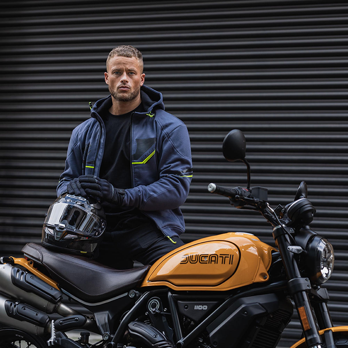 Oxford Super Hoodie 2.0 Mens Armoured Jacket Sports Grey