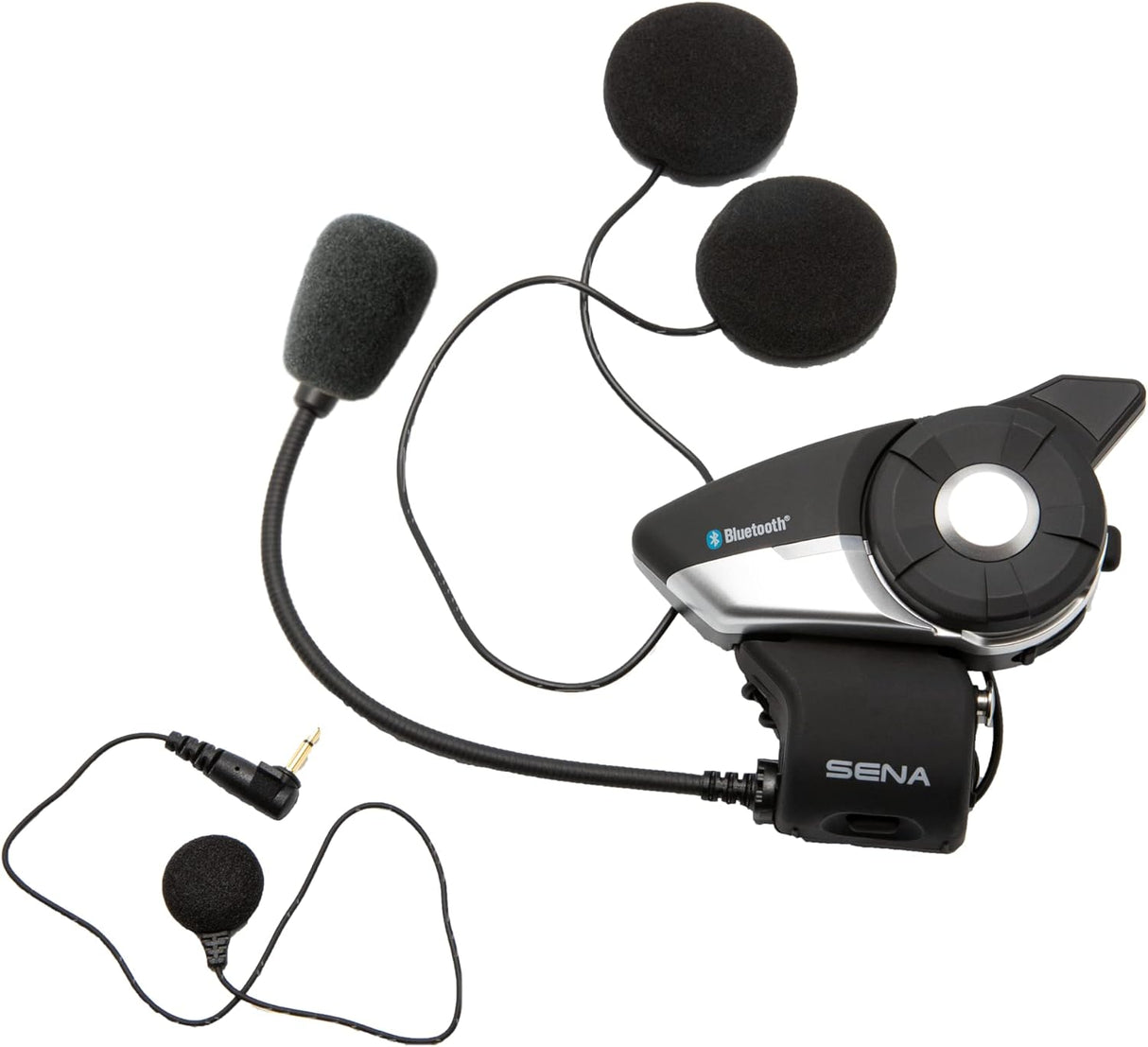 Sena 20S EVO Motorcycle Bluetooth Headset Communication System with HD Speakers