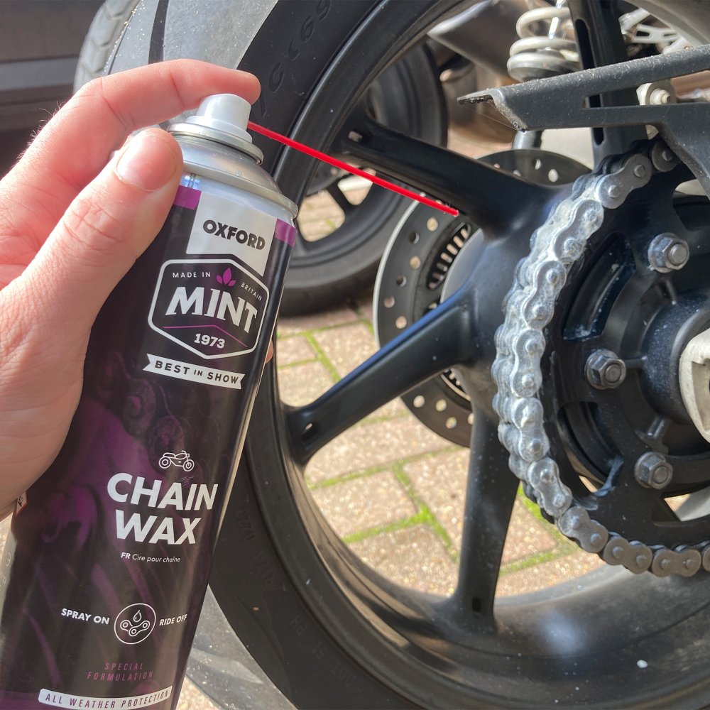 Oxford Mint OC212 Motorcycle Chain Wax Spray 500ml