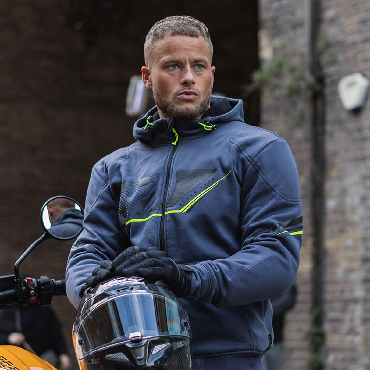 Oxford Super Hoodie 2.0 Mens Armoured Jacket Sports Grey