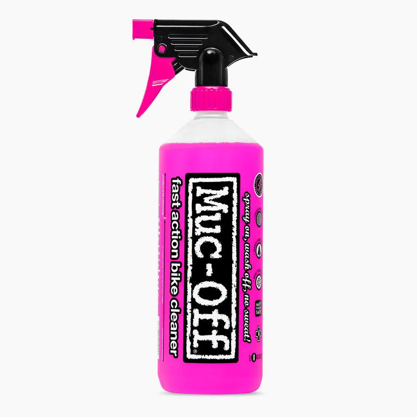 Muc-Off Motorcycle Motorbike Bike Pressure Washer 1L Nano Tech Cleaner Bundle