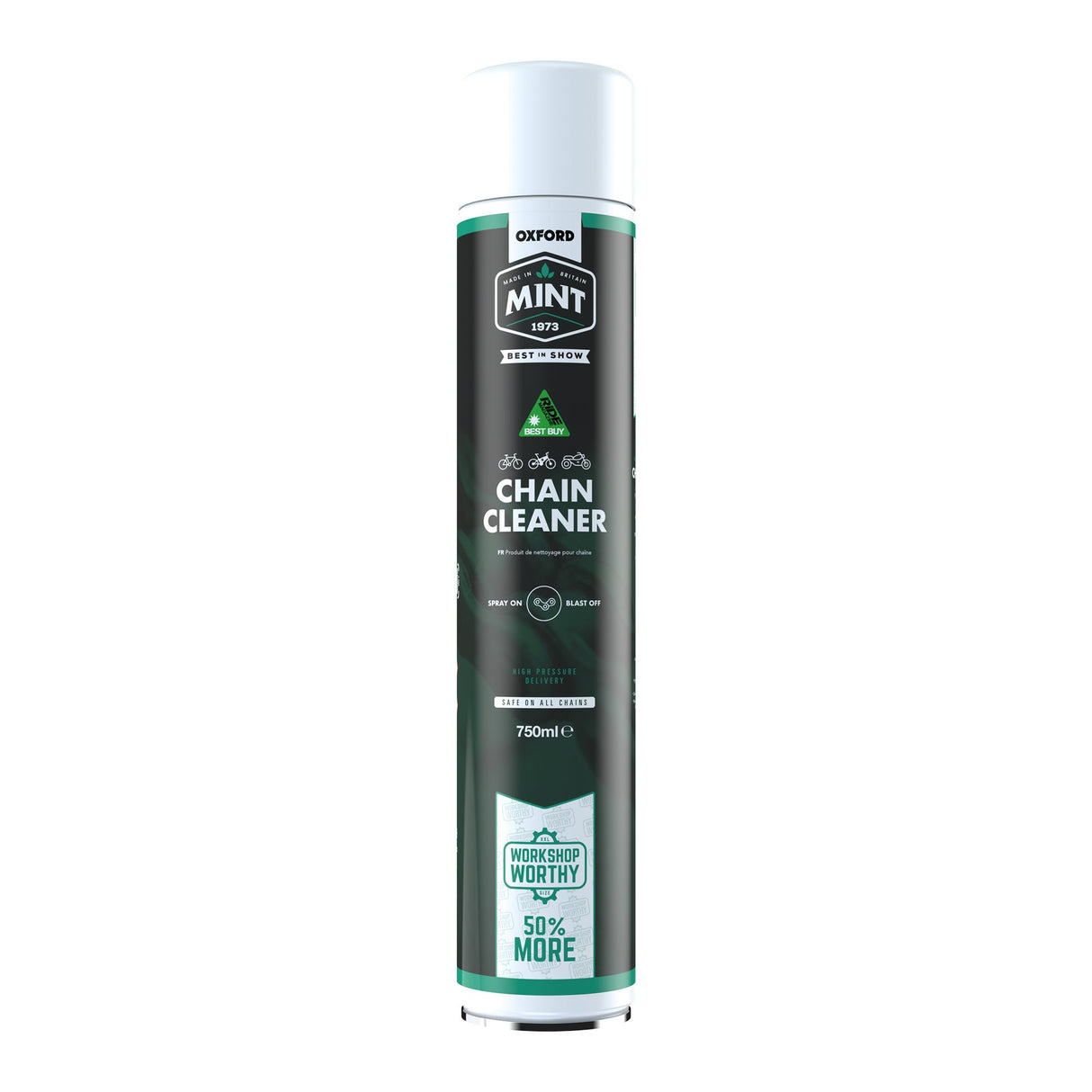 Oxford Mint OC220 Motorcycle Chain Cleaner 750ml