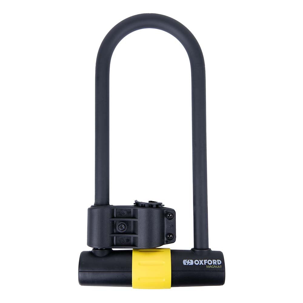 Oxford LK224 Magnum Motorcycle U-lock With Bracket 177 x 340mm