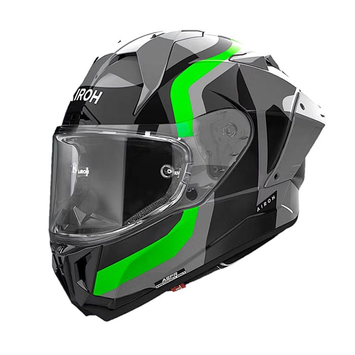 Airoh GP800 Helmet Competition Green Fluo Gloss